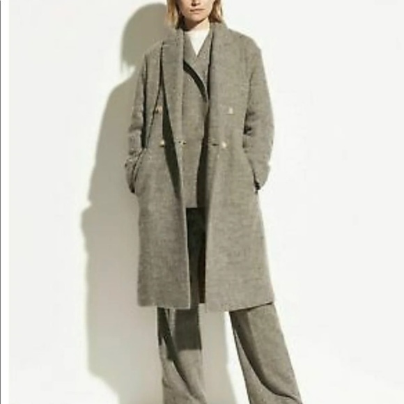 Vince Jackets & Blazers - $795 Vince Wool Coat in Heather Graphite